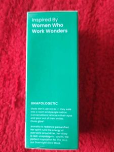 Foxtale Overnight Glow Mask Sealed pack