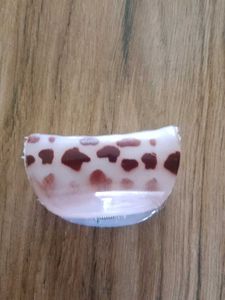 Cow Print Hair Claw Clip