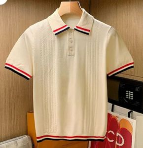 England StyleSummer Men KnittedPolo TShirts