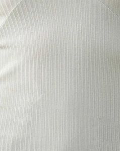 Strapless Cut-Out Swirl Metallic Detail Tube Top