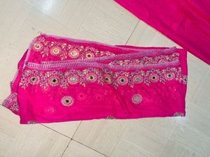 Pink Embroidered Salwar Kameez