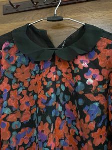 Printed Floral Blouse Top