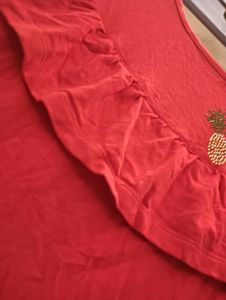 Cute Red Crop Top❤️