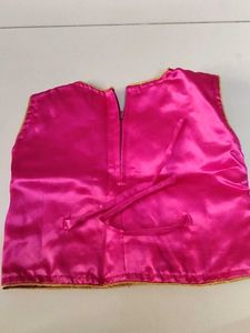 Pink Blue Lehenga Set...