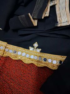 Black Embroidered Salwar Kameez Suit
