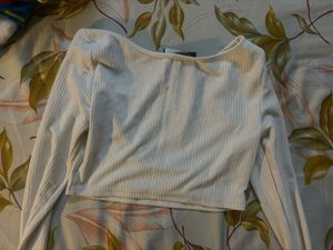cider white full sleeve top