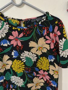Imported Floral Print Dress