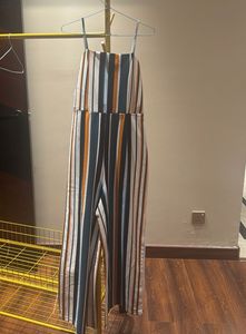 Striped Jumpsuit