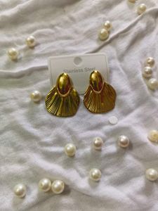 Gold Statement Earrings
