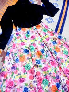 Shirt With Long Skirt