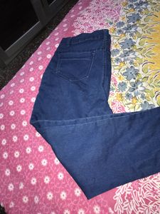 Cotton Kurta Top And Denim Jeans