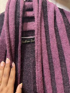 Purple Colour Shrug For Women