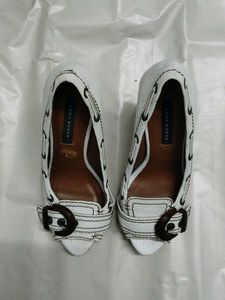 Zara Blanco Heels