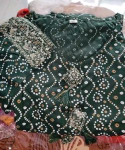 Elegant Green Kurti