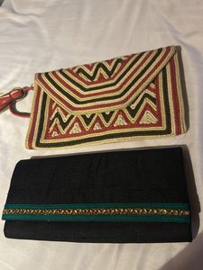 Two Elegant Clutch Purses Combo
