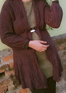 Purple Knit Cardigan🎀