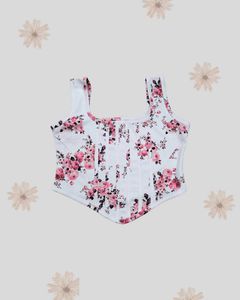 Floral Corset Top