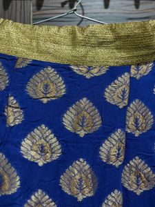 Blue Ethnic Skirt