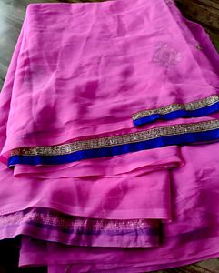 Pink Colour Saree