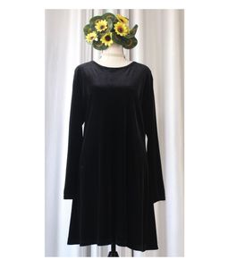 Korean Velvet Dress