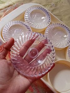 Guest Set Gift Iteam Wedding 6bowls Trai Plastic