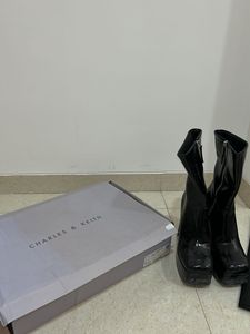 Charles &amp; Keith Platform Boots
