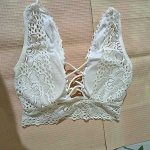 White Lace Bralette