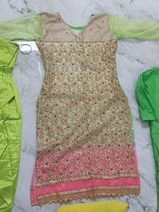 Embroidered Kurta Set &amp; Dupatta