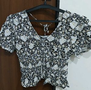 Floral Print Top