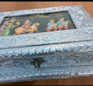 New Dry Fruit Box, Silver Container MouthFresher