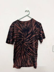 Twist Front Tie-Dye Tee