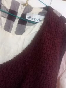 Vintage Dress with Vest