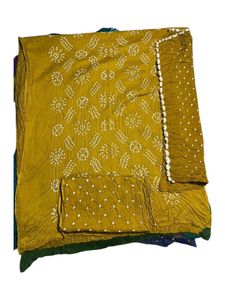 Premium Bandhani Dress Materials Set