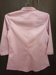 Van Huesen Woman Pink Regular Fit Formal Shirt