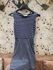 Women Bodycon Striped Dress