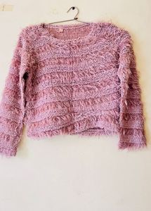 Fuzzy Knit Sweater