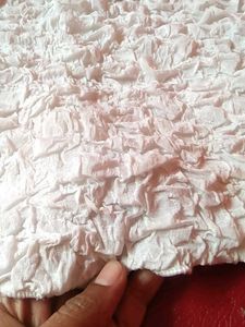 👸White Textured Party Dress