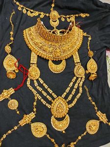 Bridal Gold Plated Jewelry Set