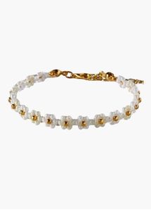 Flower Beaded Bracelet