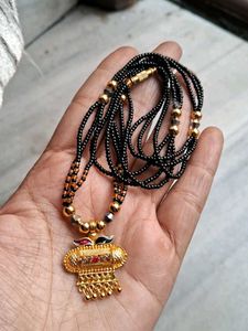 Traditional Gold Plated Mangalsutra(Short Length)