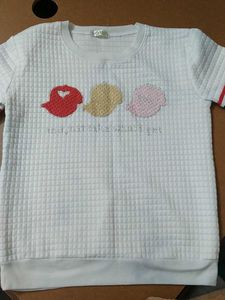 White Bird Applique Top