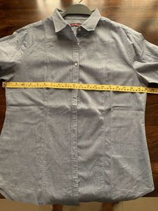 Greyish Blue Formal Shirt