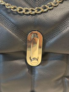 Auth NWT Ted Baker Ayahlin Leather Puffer Bag