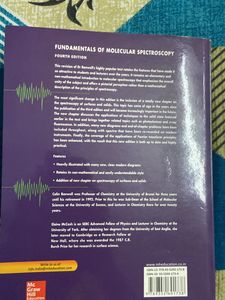 Fundamentals of Molecular Spectroscopy by Banwell