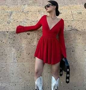 Red New Me Dress