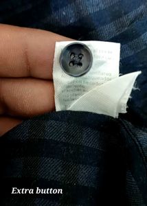 Men&#39;s Checked Casual Shirt - Blue