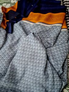Saree Navy Blue