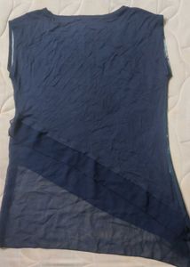 Blue Kurti Style Top 💙