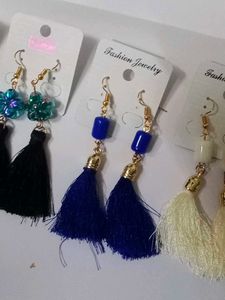 Tassel Dangle Earrings - Fun &amp; Colorful!