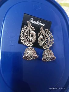 New Peacock Jhumka Earrings